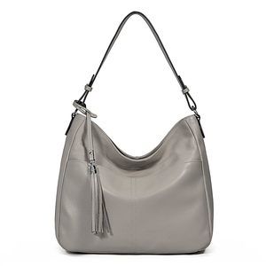 Real Leather Hobo Handbag Shoulder Bag Crossbody Satchel Purse With :|